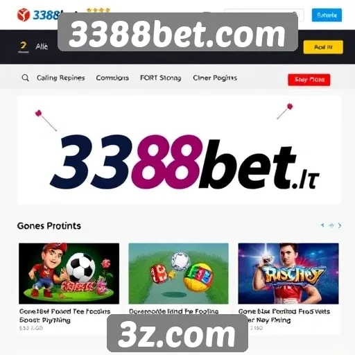 Opções de jogos disponíveis em 3388bet.com